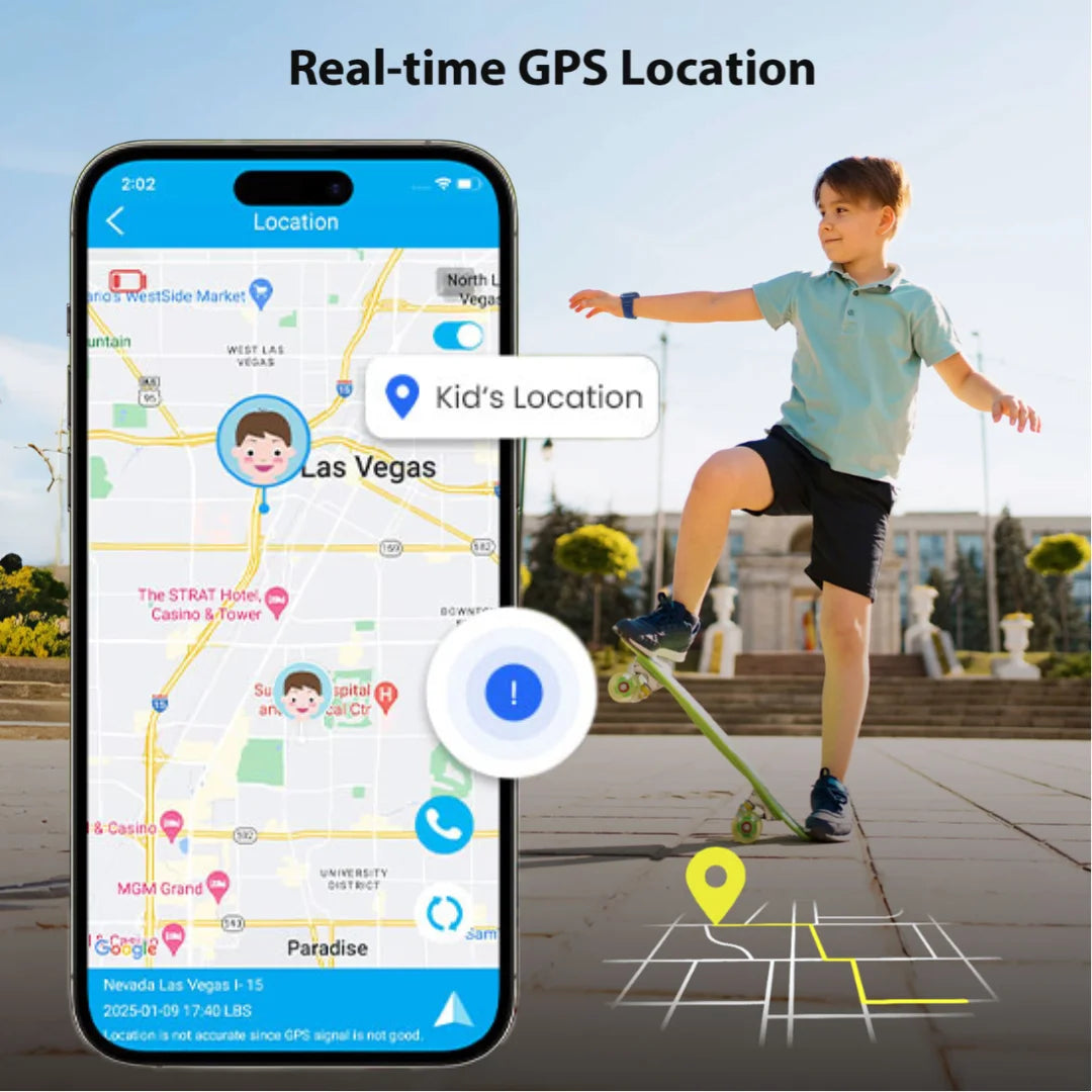 4G Kids Smart Watch With GPS And Video Call