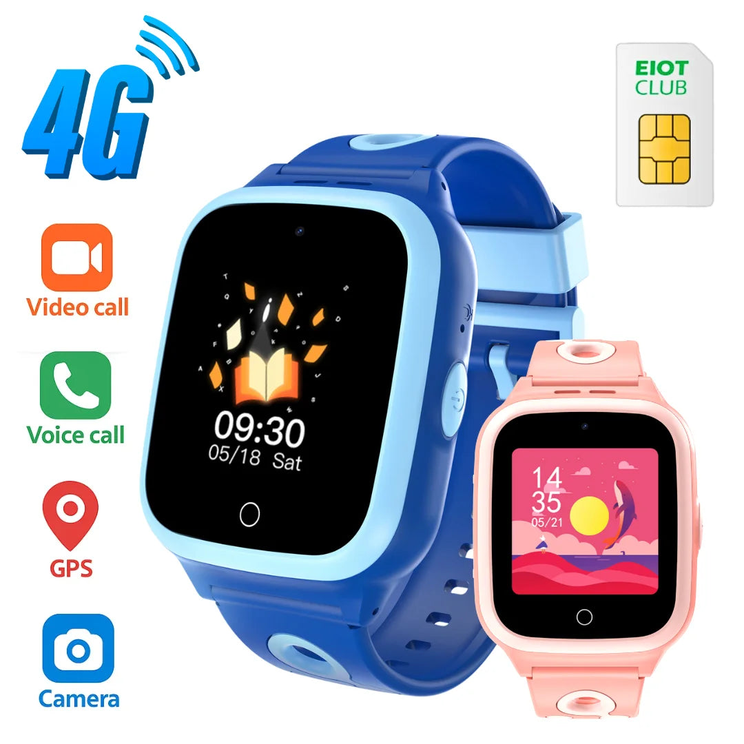 4G Kids Smart Watch With GPS And Video Call