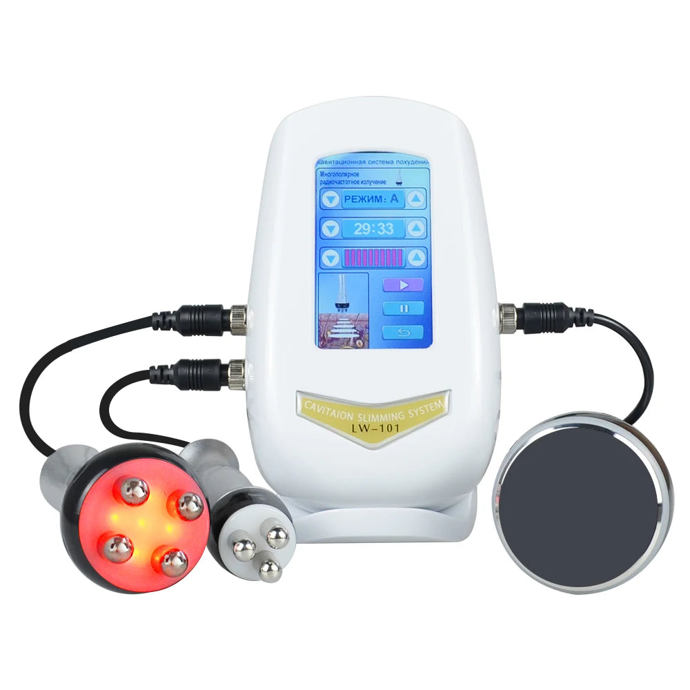 MISSHEAR 3in1 Slimming Massage Cavitation Machine For Facial Body