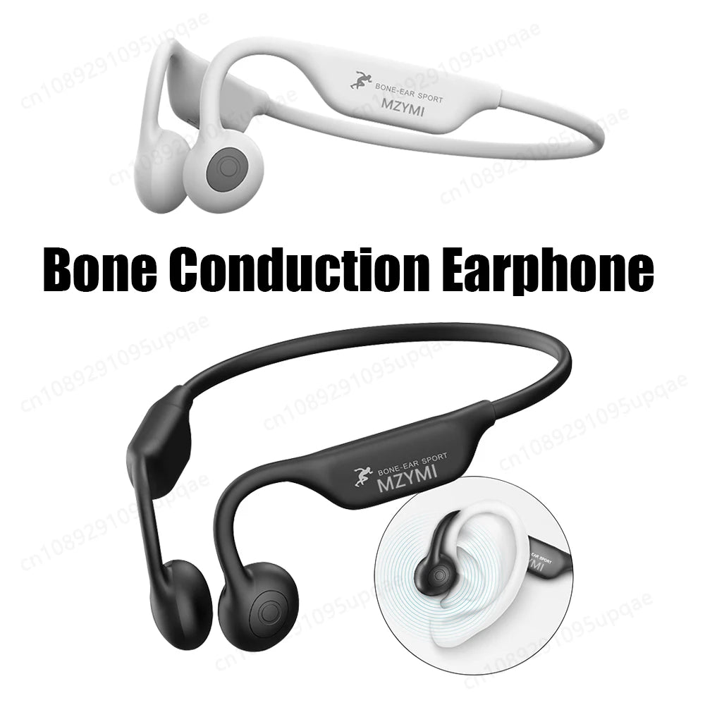 INMAS A18 TWS Earphone Bone Conduction Neckband Waterproof Built-in Mic