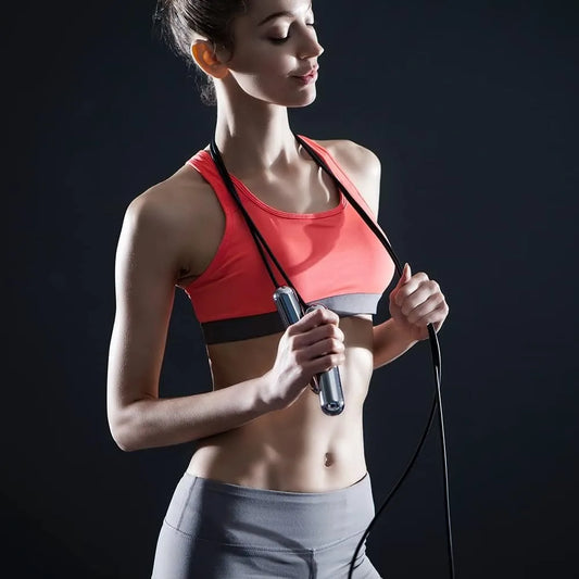 [Tangram Factory] Smart Rope - LED embedded Jump Rope - See your fitness data in MID-AIR