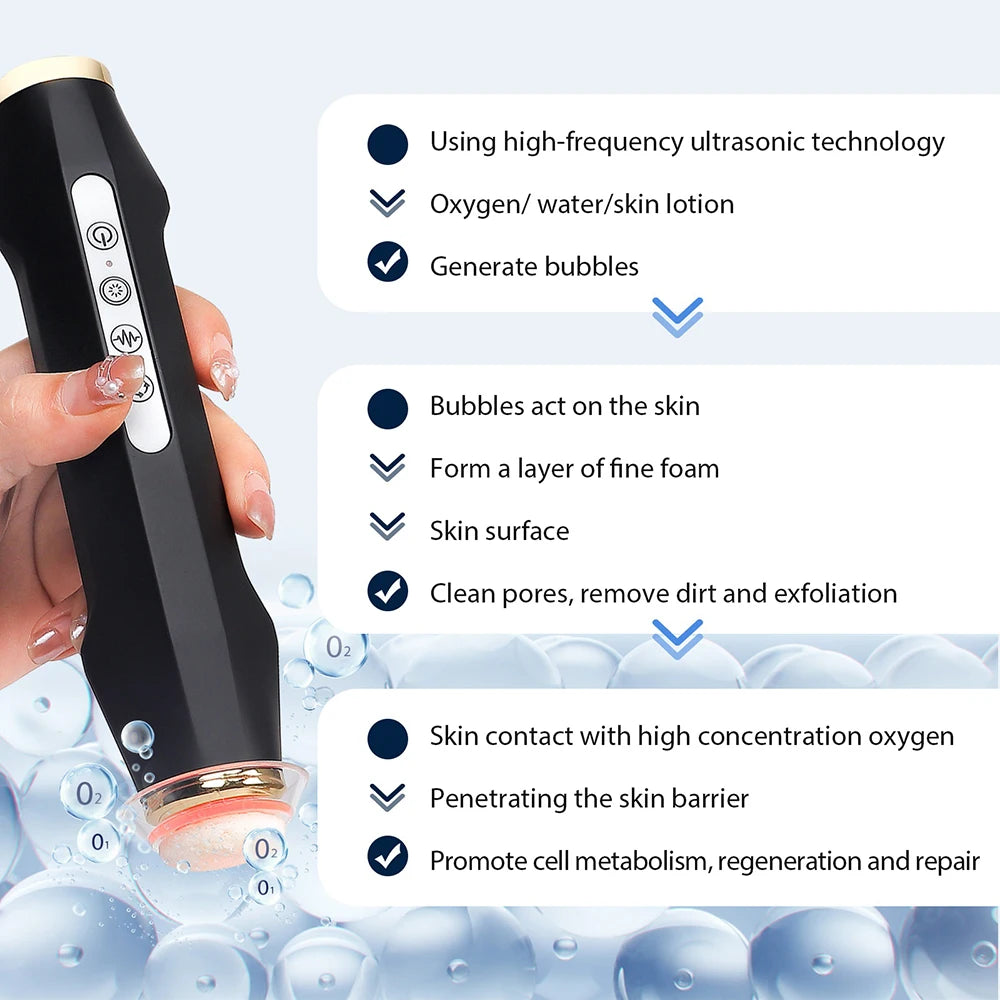 Foreverlily Oxygen Bubble Pen Facial CO2 Treatment Device