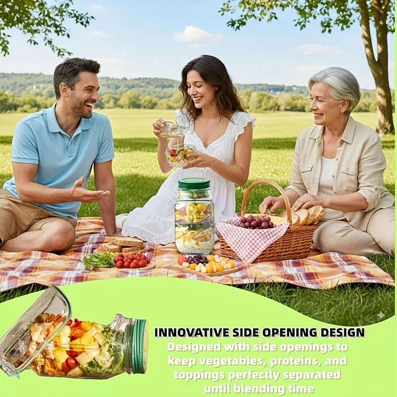 Leakproof Breakfast Fruit Storage Box Reusable Plastic Container