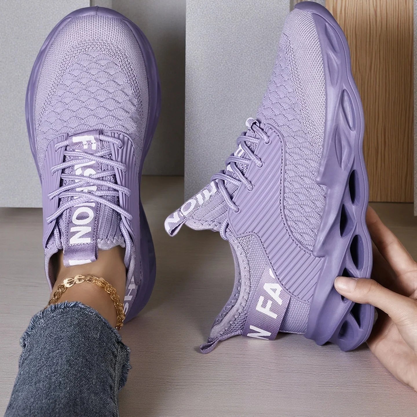 Sneakers for Women Perfect for Running, Gym, Travel Grip And Stability for Indoor Workouts Shock Absorbing Heel Flexible Sole fo