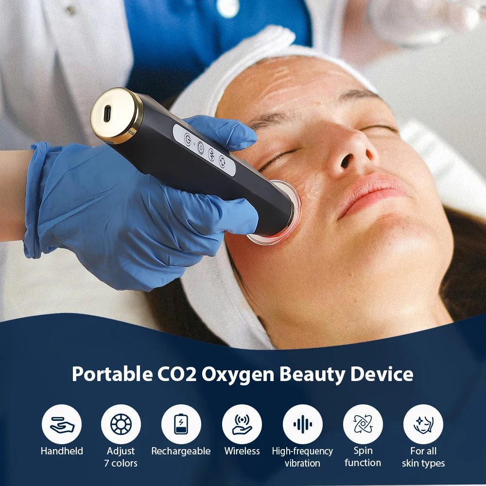 Foreverlily Oxygen Bubble Pen Facial CO2 Treatment Device